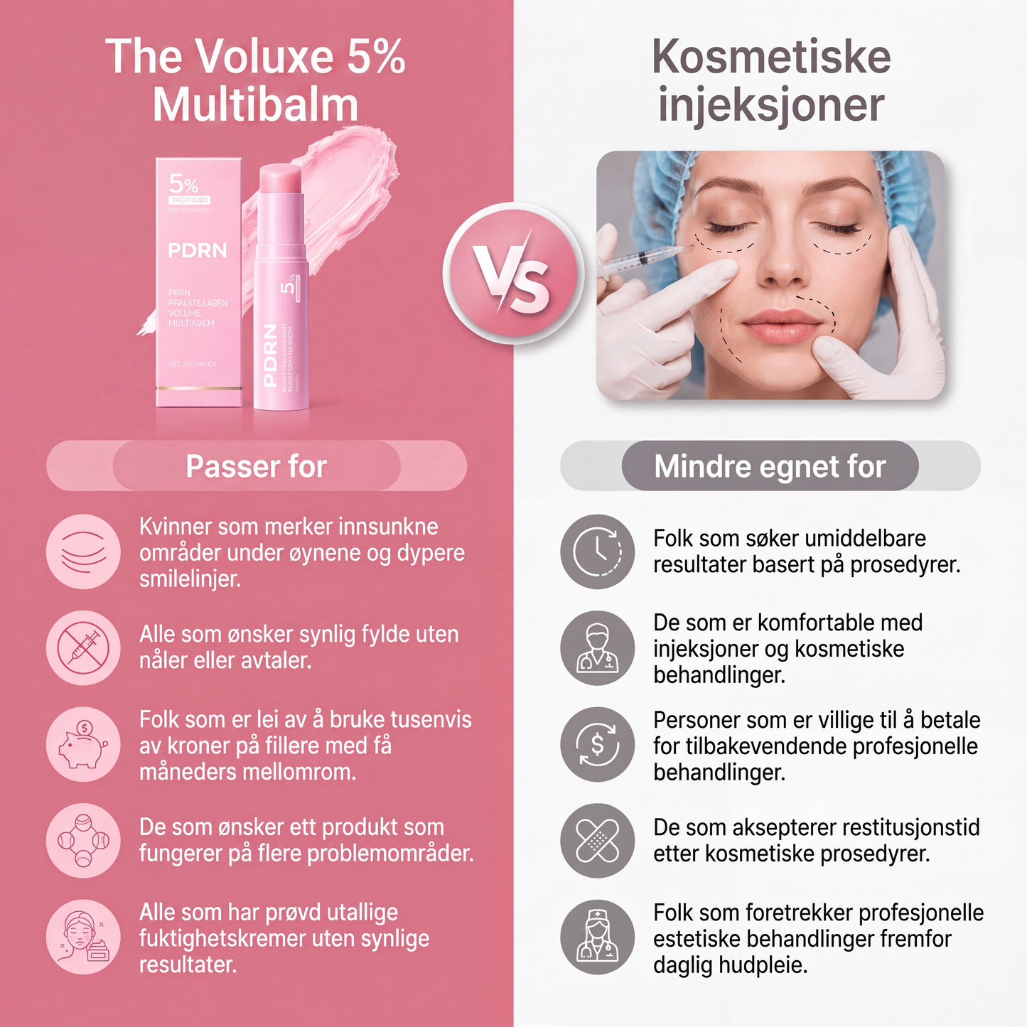 The Voluxe Multibalm rynkepleie & glød stick 10 g